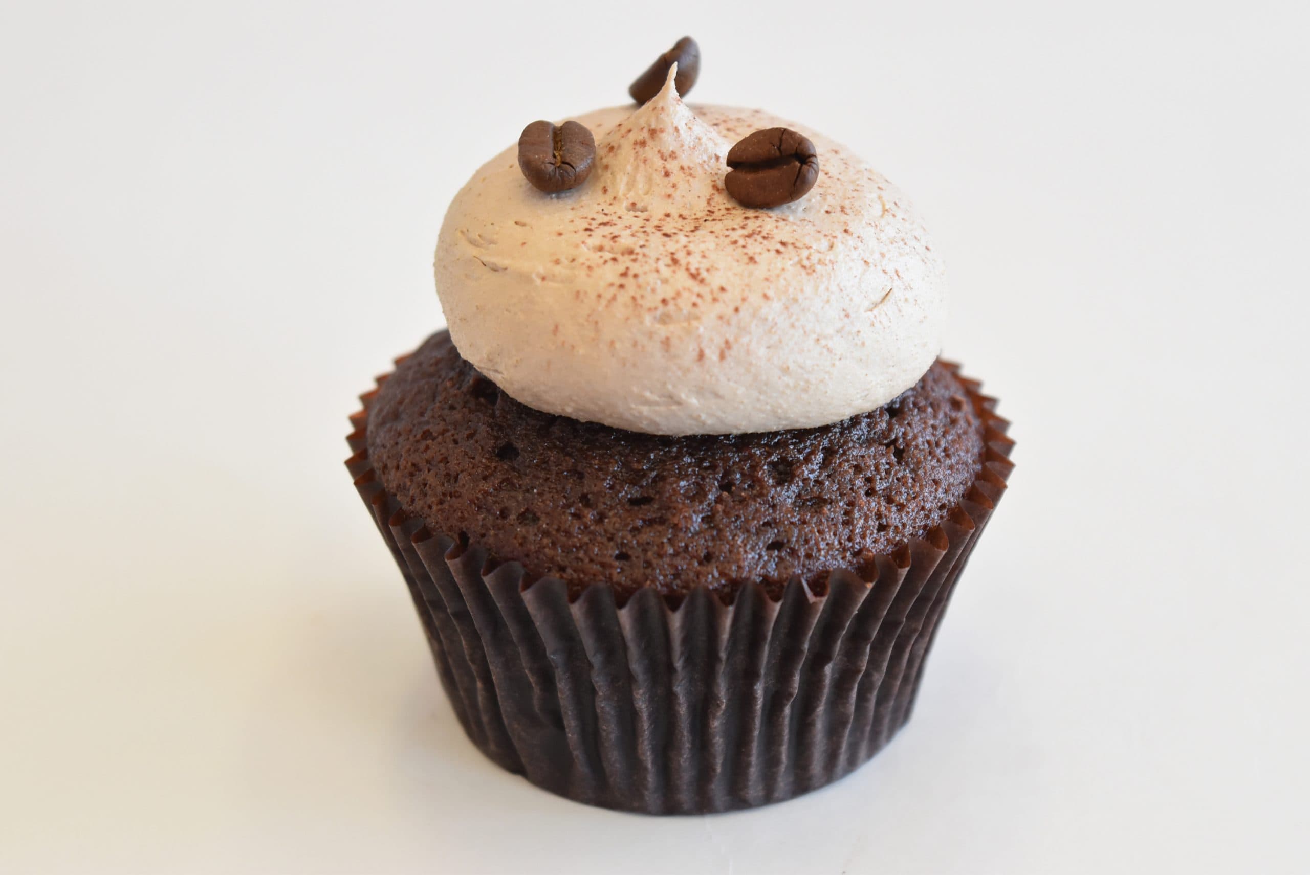 Mocha cupcake — Standard Box of 3