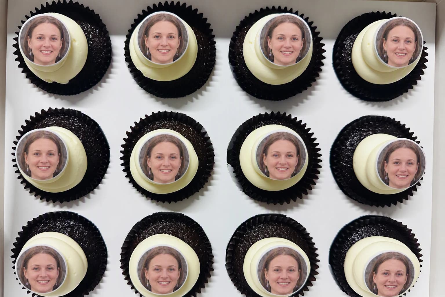 Custom Picture Cupcakes