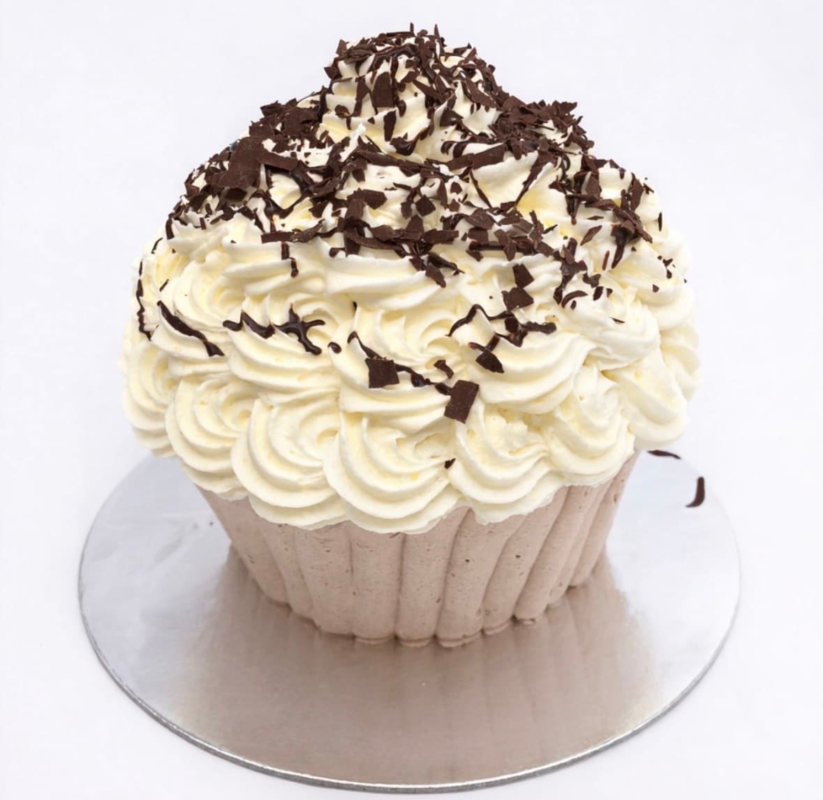 Deluxe Giant Cupcake — Molten Chocolate