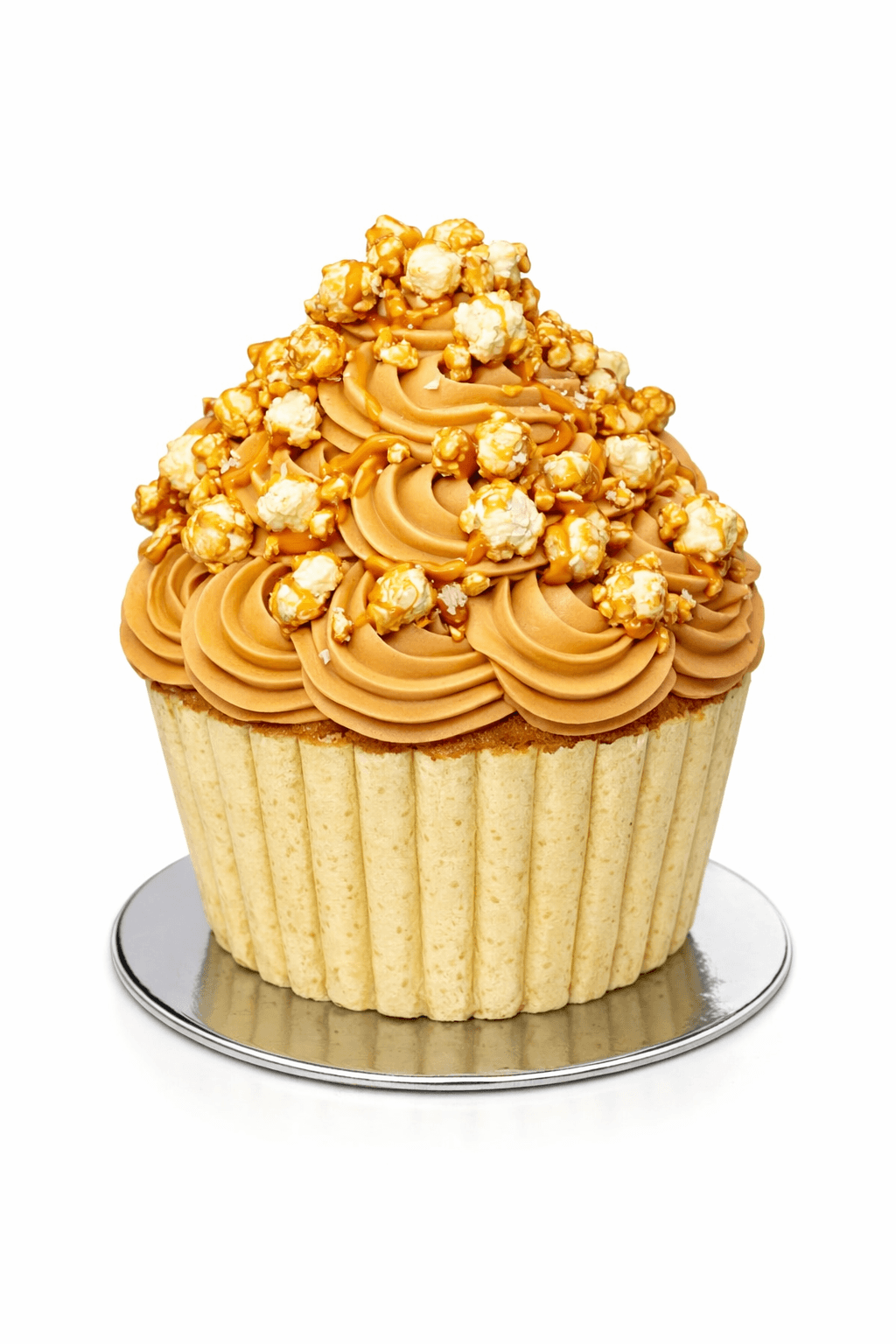 Deluxe Giant Cupcake — Salted Caramel