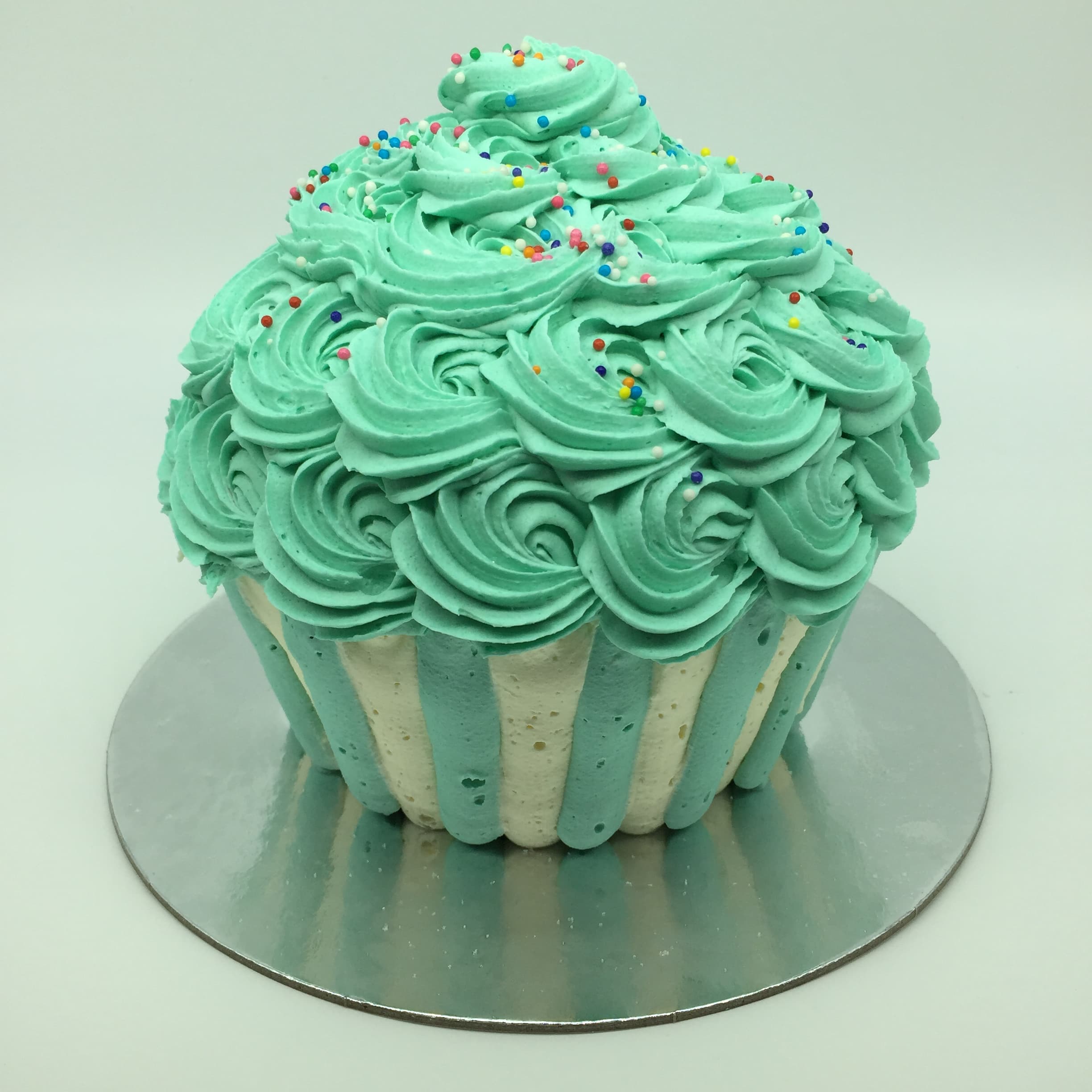 Giant Cupcake — Green Aqua (Vanilla Vanilla Aqua)