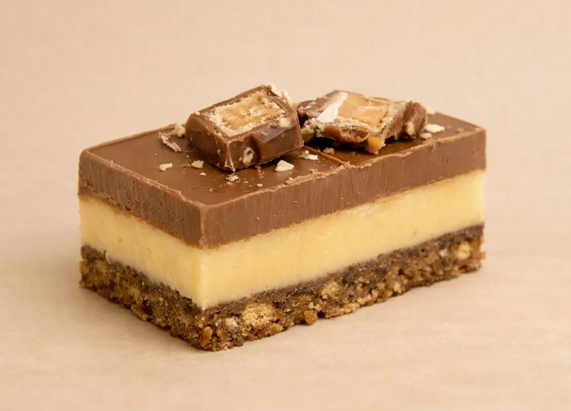 Chocolate Caramel with Tim Tam Slice
