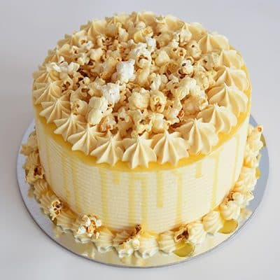 Salted Caramel Round Cake