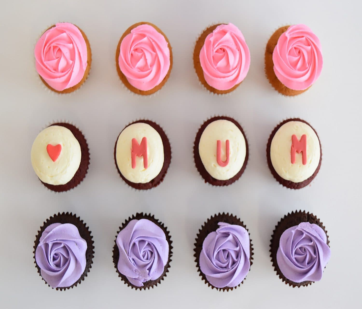 Mother's Day cupcakes