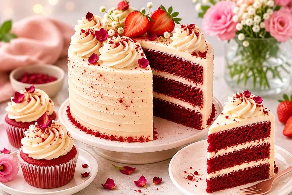 Red Velvet Vegan Cake — best vegan birthday cakes Melbourne