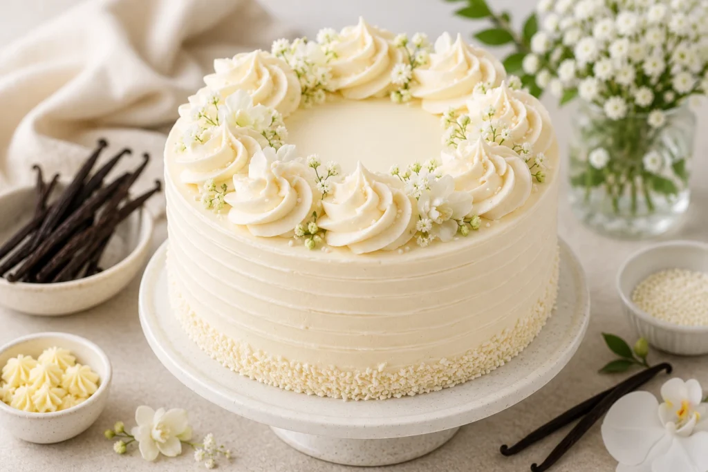 Vanilla Vegan Cake — best vegan birthday cakes Melbourne