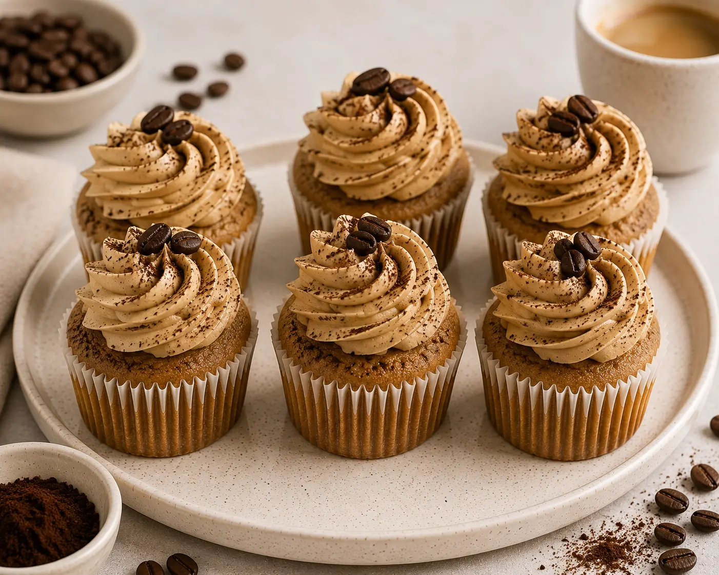 Espresso-Flavoured Vegan Cupcakes — corporate vegan cupcakes Melbourne