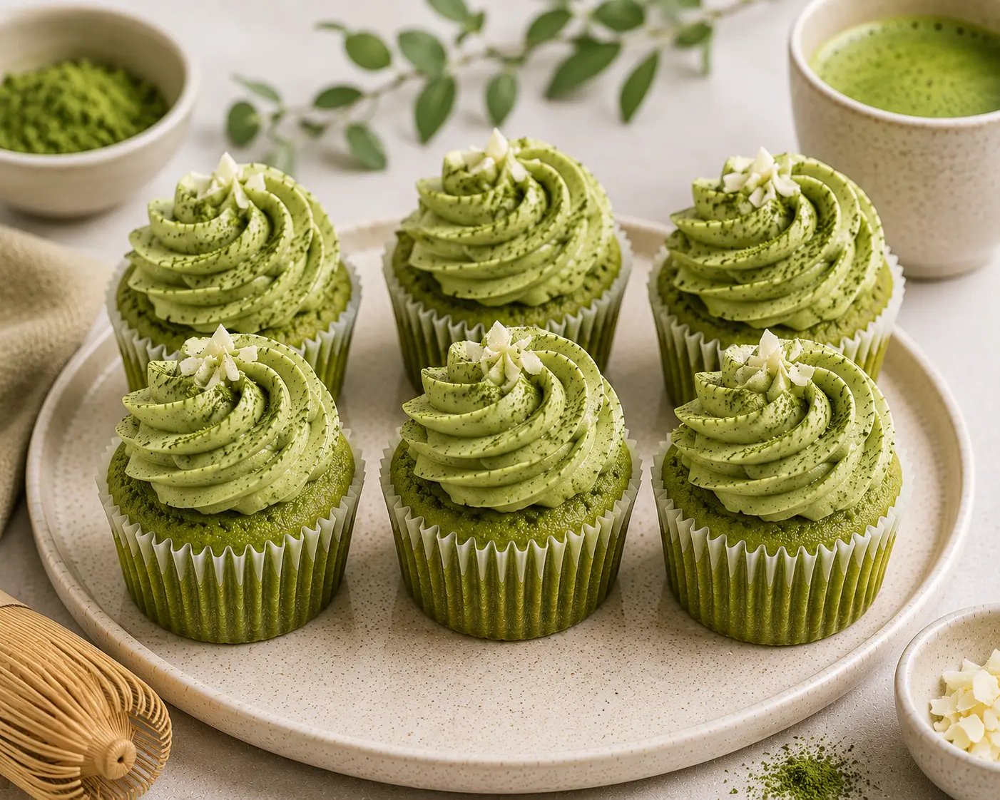 Matcha Vegan Cupcakes — corporate vegan cupcakes Melbourne