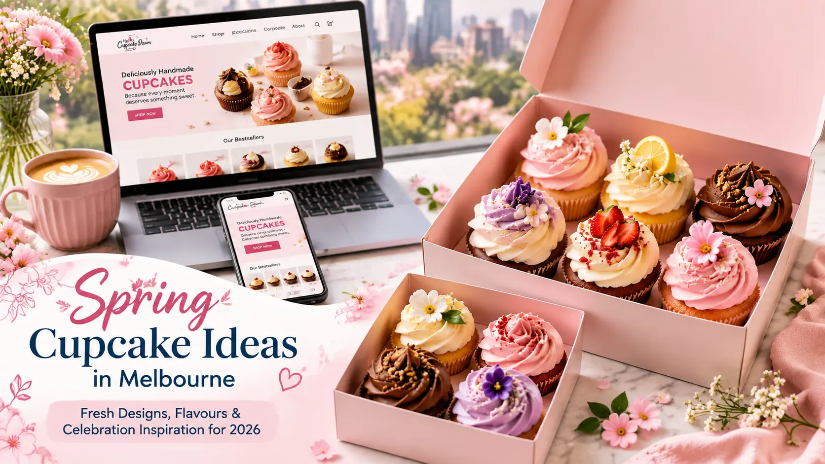 Spring cupcake ideas in Melbourne — fresh designs and celebration inspiration for 2026