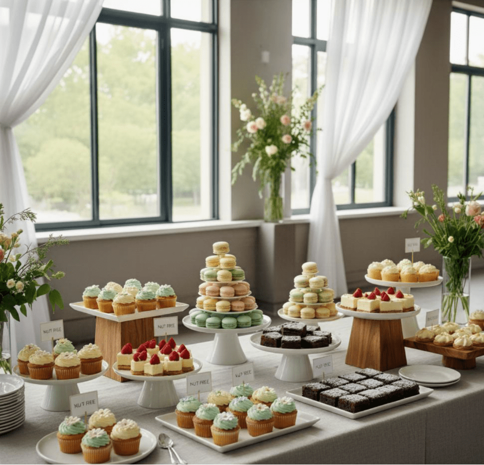 Why nut-free desserts matter for modern events